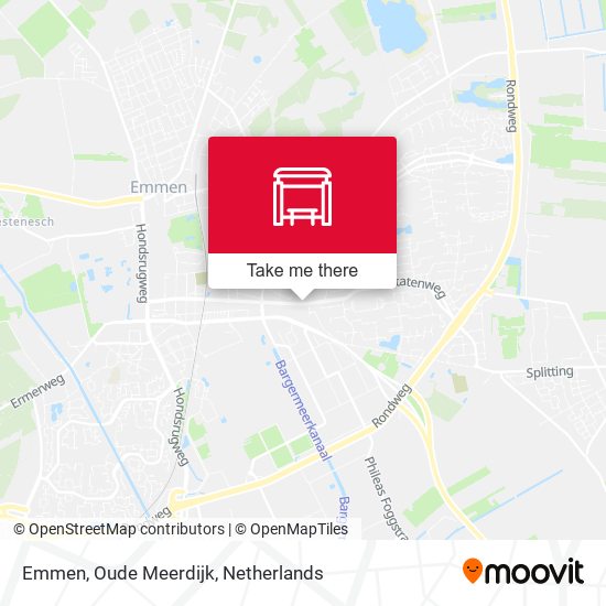 Emmen, Oude Meerdijk map