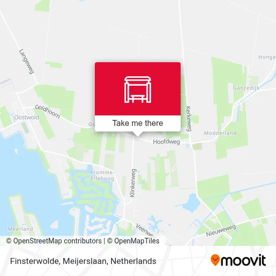 Finsterwolde, Meijerslaan map