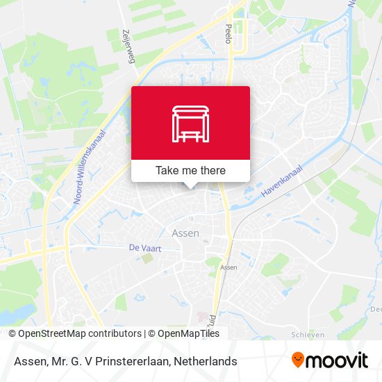 Assen, Mr. G. V Prinstererlaan map