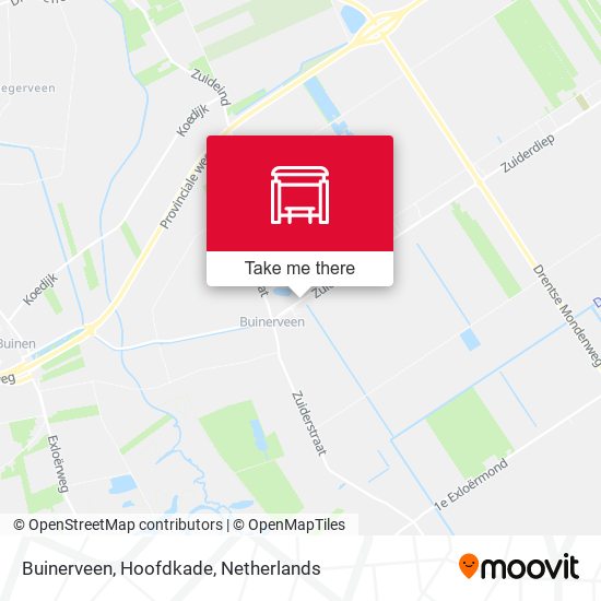 Buinerveen, Hoofdkade map