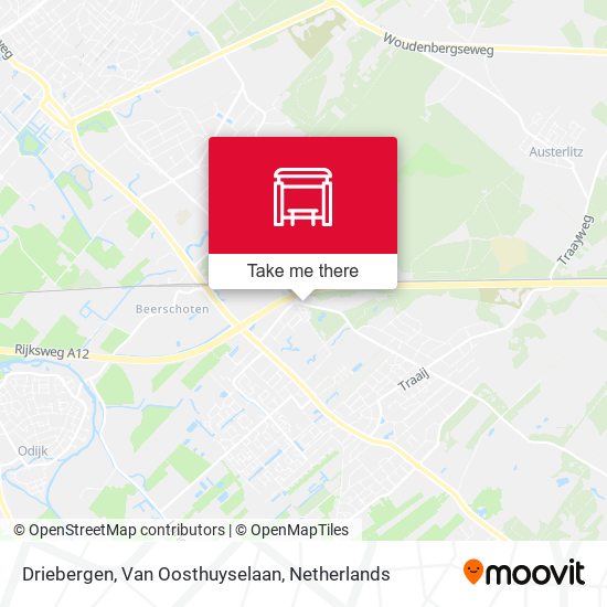 Driebergen, Van Oosthuyselaan map