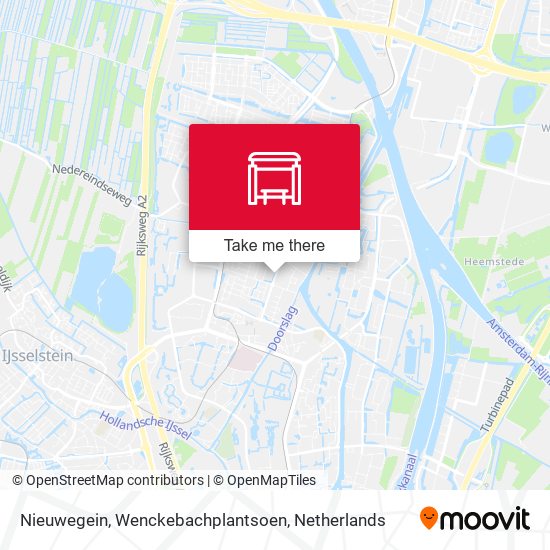 Nieuwegein, Wenckebachplantsoen map