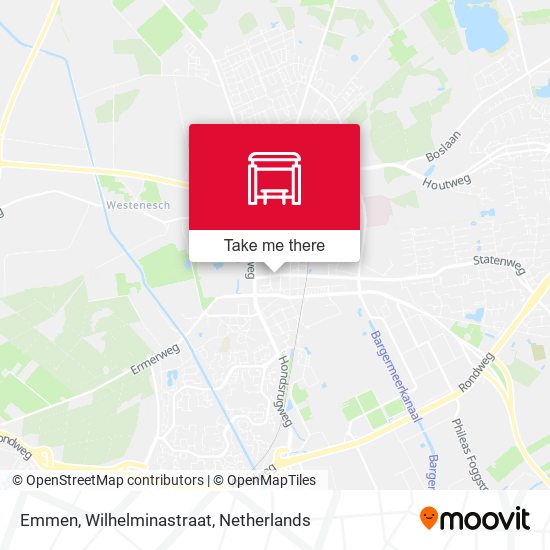 Emmen, Wilhelminastraat map