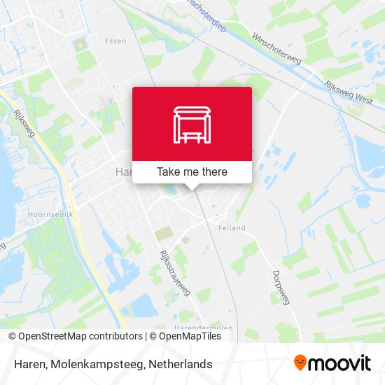 Haren, Molenkampsteeg map