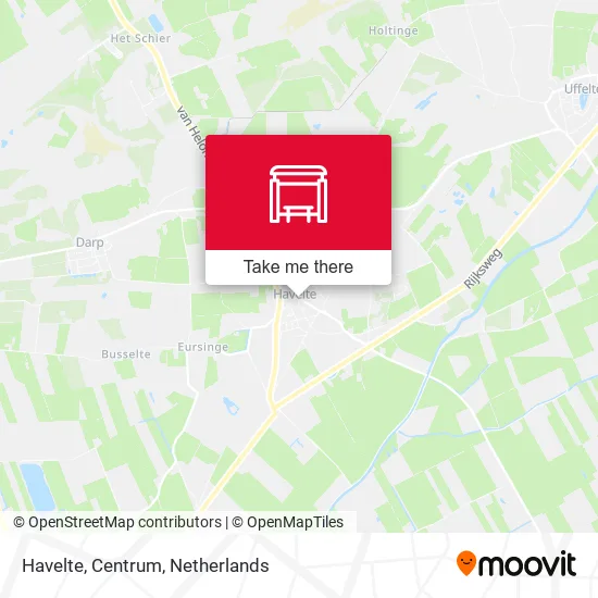 Havelte, Centrum map