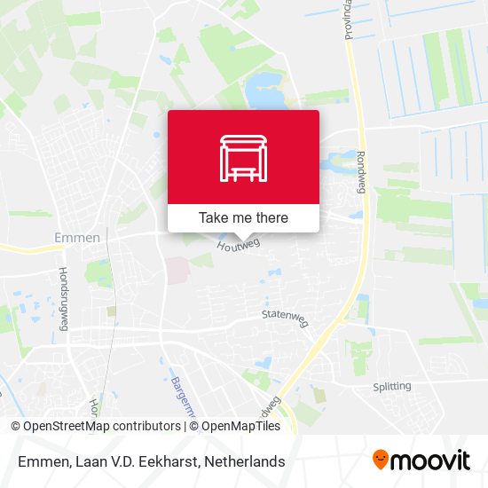 Emmen, Laan V.D. Eekharst map