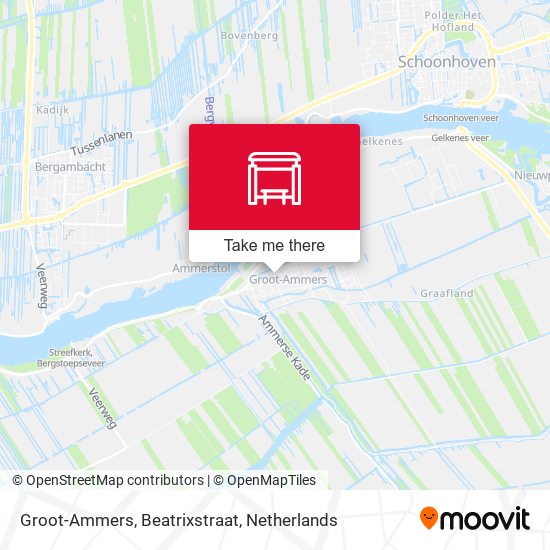 Groot-Ammers, Beatrixstraat map