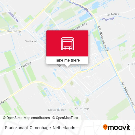 Stadskanaal, Olmenhage map