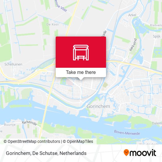 Gorinchem, De Schutse map