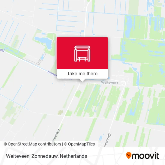 Weiteveen, Zonnedauw map