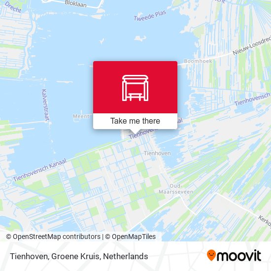 Tienhoven, Groene Kruis map