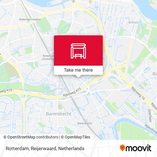 Rotterdam, Reijerwaard map