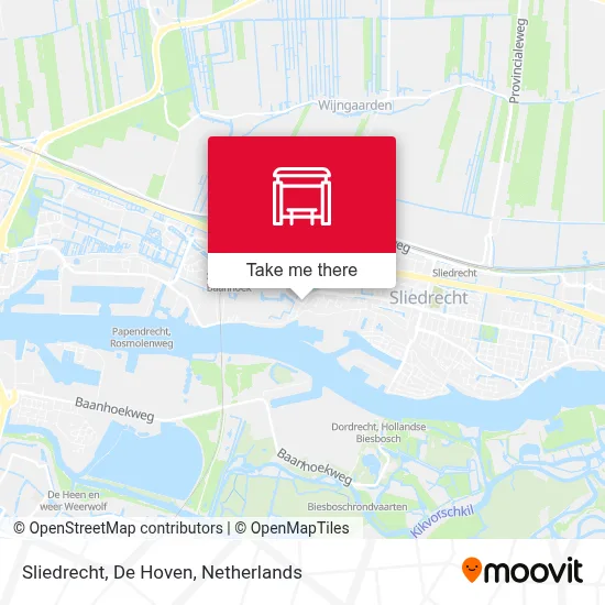 Sliedrecht, De Hoven map