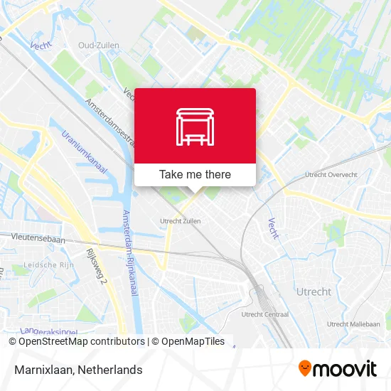 Marnixlaan map