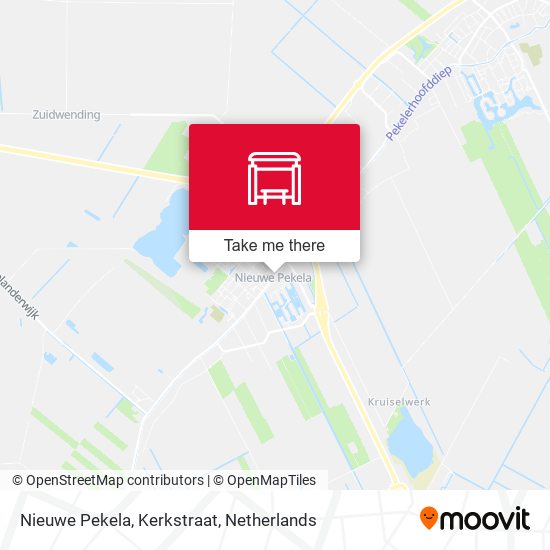 Nieuwe Pekela, Kerkstraat map