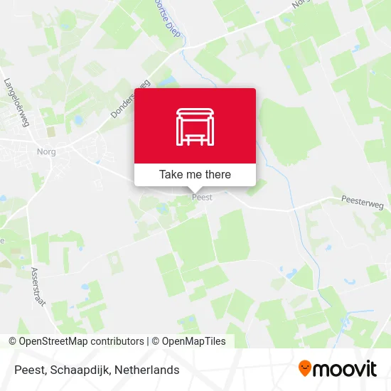 Peest, Schaapdijk map