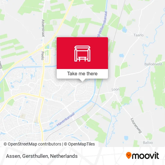 Assen, Gersthullen map