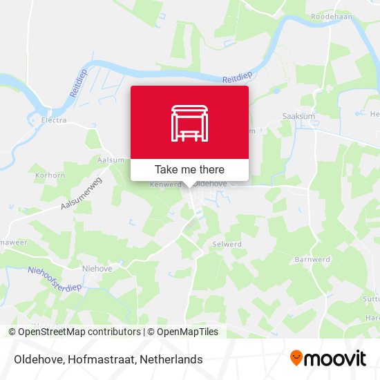 Oldehove, Hofmastraat map