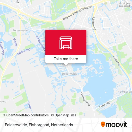 Eelderwolde, Elsborgpad Karte