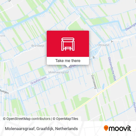 Molenaarsgraaf, Graafdijk map