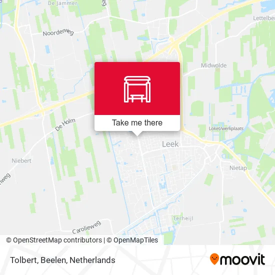 Tolbert, Beelen map