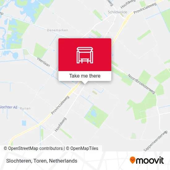 Slochteren, Toren map