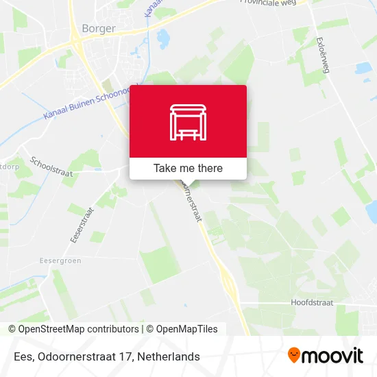 Ees, Odoornerstraat 17 map