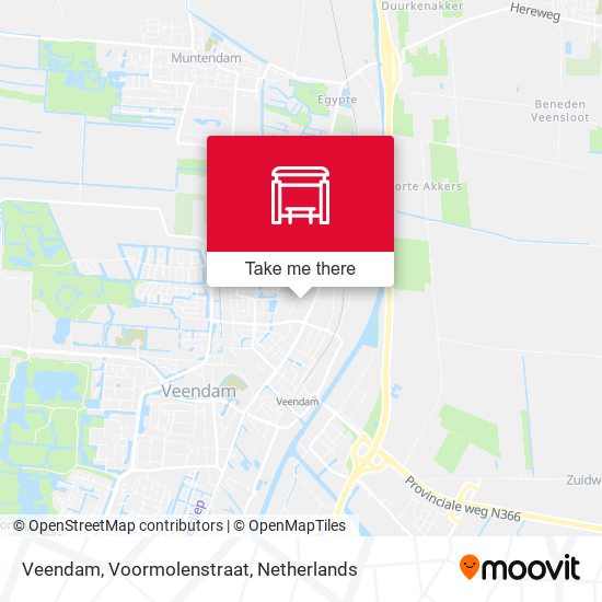 Veendam, Voormolenstraat map