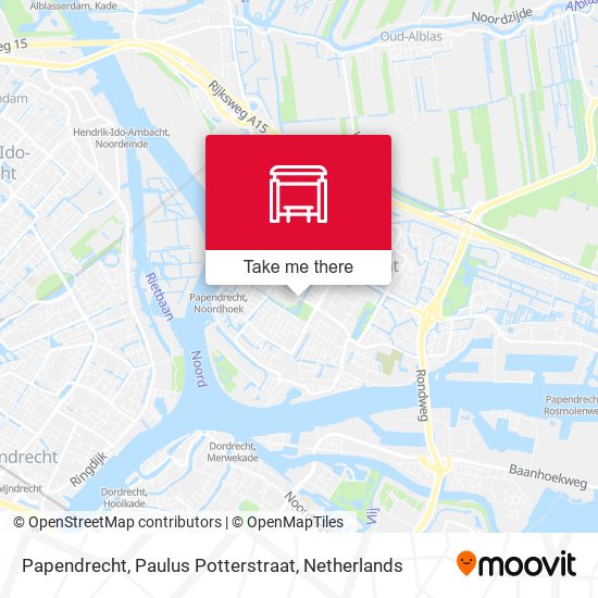 Papendrecht, Paulus Potterstraat map