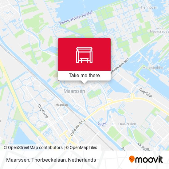 Maarssen, Thorbeckelaan map