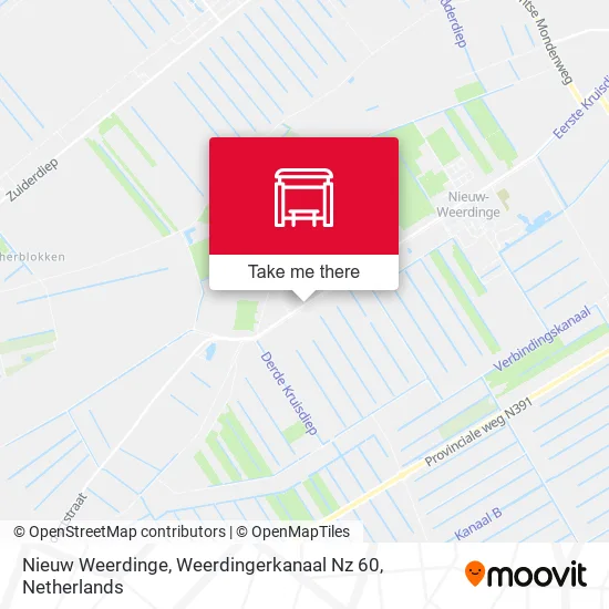 Nieuw Weerdinge, Weerdingerkanaal Nz 60 map