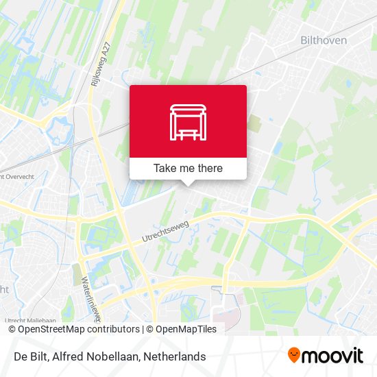 De Bilt, Alfred Nobellaan map