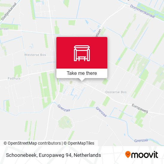Schoonebeek, Europaweg 94 map