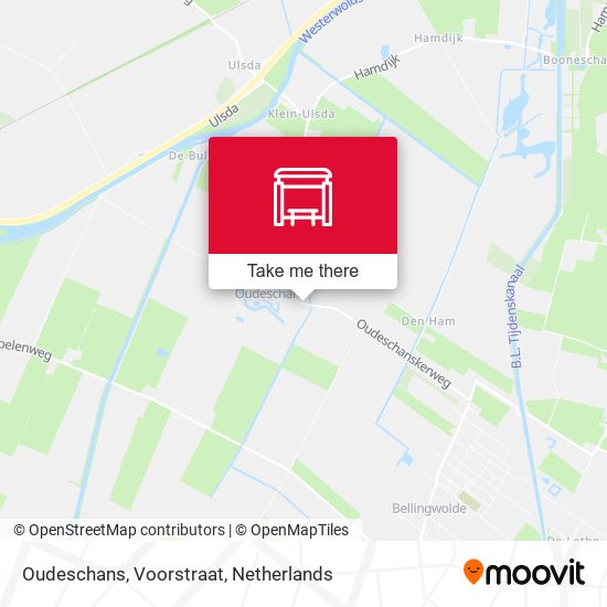 Oudeschans, Voorstraat map
