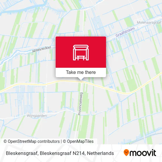 Bleskensgraaf, Bleskensgraaf N214 map