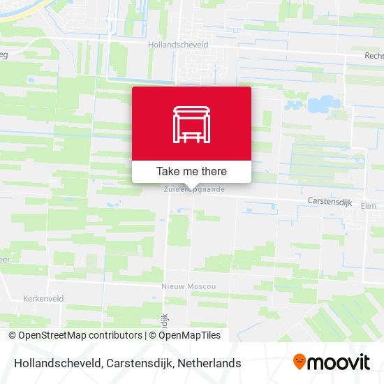 Hollandscheveld, Carstensdijk map