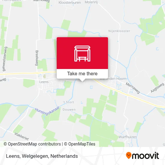 Leens, Welgelegen map