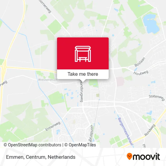 Emmen, Centrum map