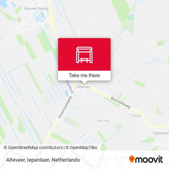 Alteveer, Iepenlaan map