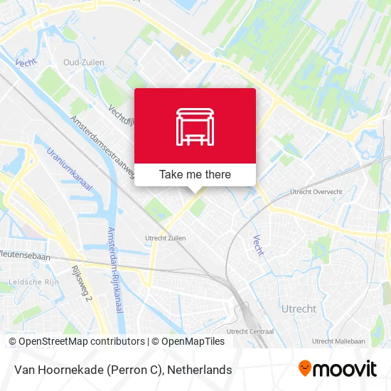 Van Hoornekade (Perron C) map