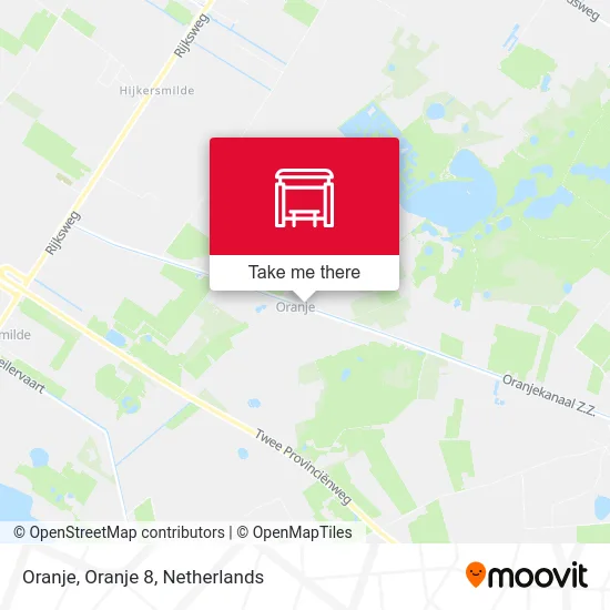 Oranje, Oranje 8 map