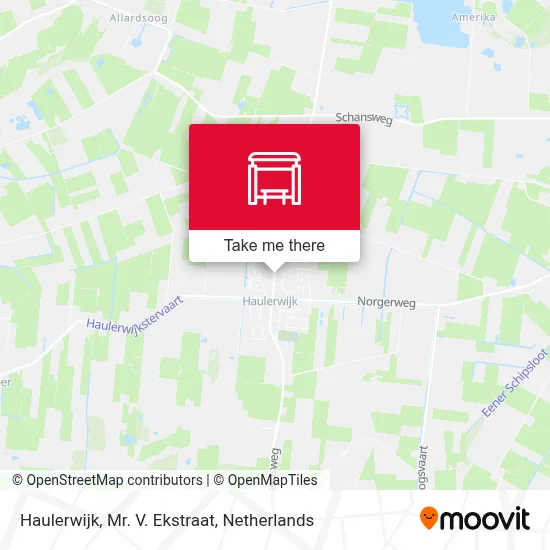 Haulerwijk, Mr. V. Ekstraat Karte