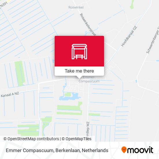 Emmer Compascuum, Berkenlaan map