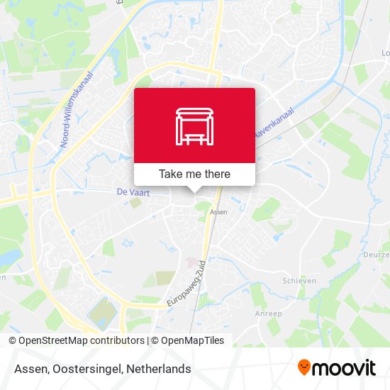 Assen, Oostersingel map