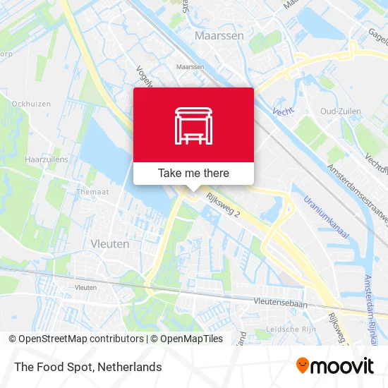 The Food Spot map