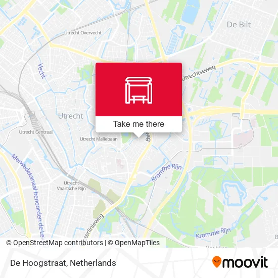 De Hoogstraat map