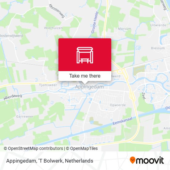 Appingedam, 'T Bolwerk map