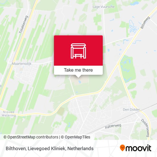 Bilthoven, Lievegoed Kliniek map