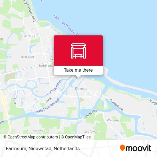 Farmsum, Nieuwstad map