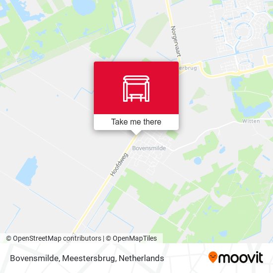 Bovensmilde, Meestersbrug map